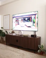 TV-taso BRADLEY Tummanruskea_1076437