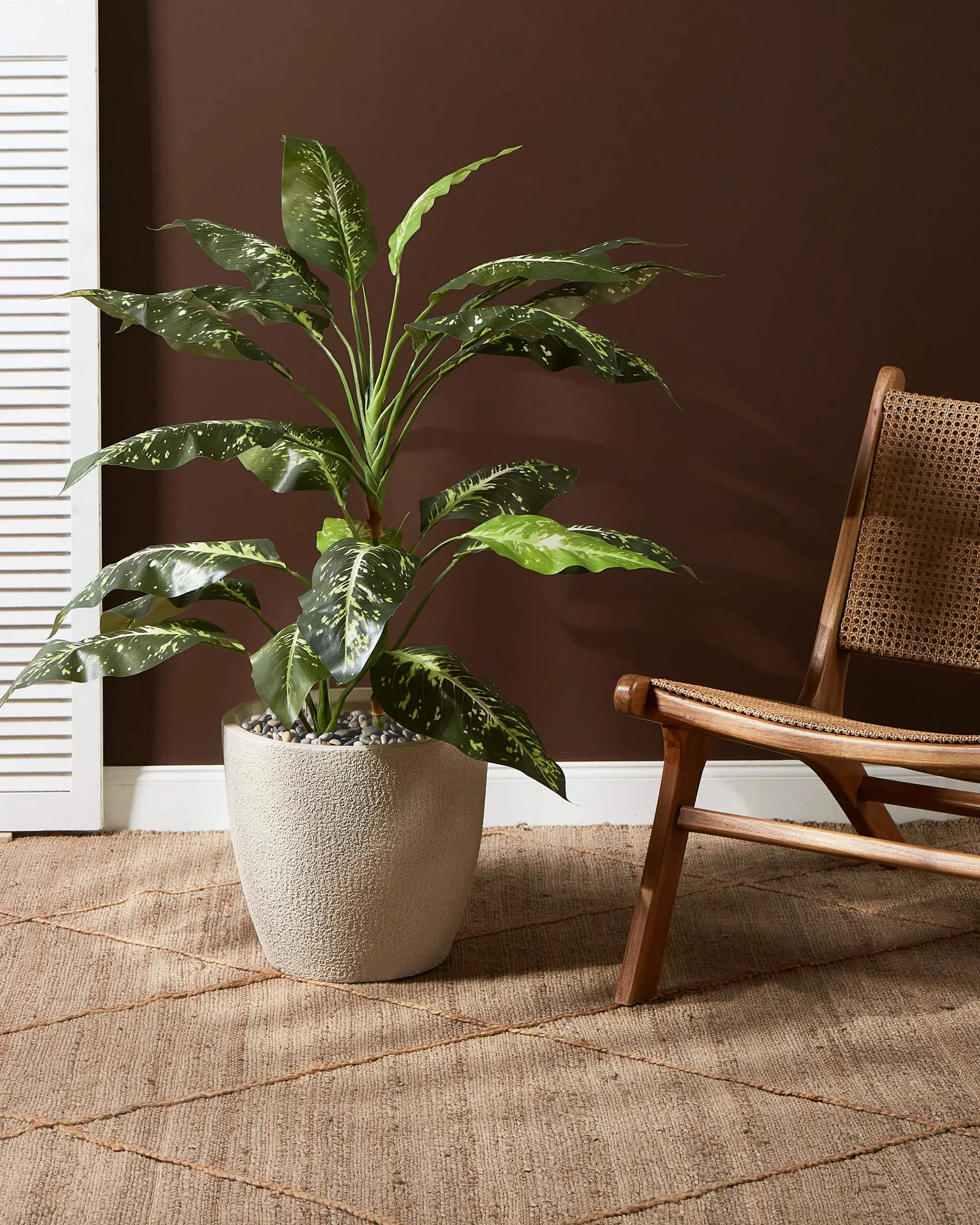 Plant Pot KANNIA 36 cm Off-White_853049