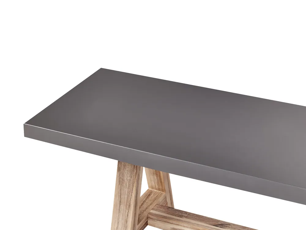 Garden Bench TONNARE 200 cm Concrete Grey_930622