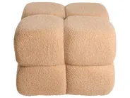 Pouffe CALIENTE Boucle Beige_1069779