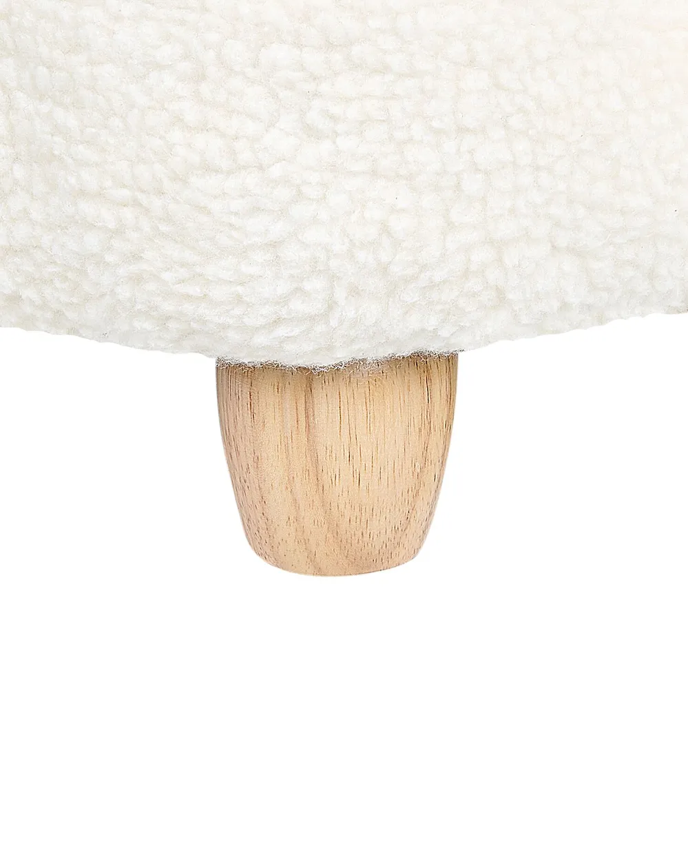Barnfåtölj Kanin KANNA Bouclé Off-White_886907