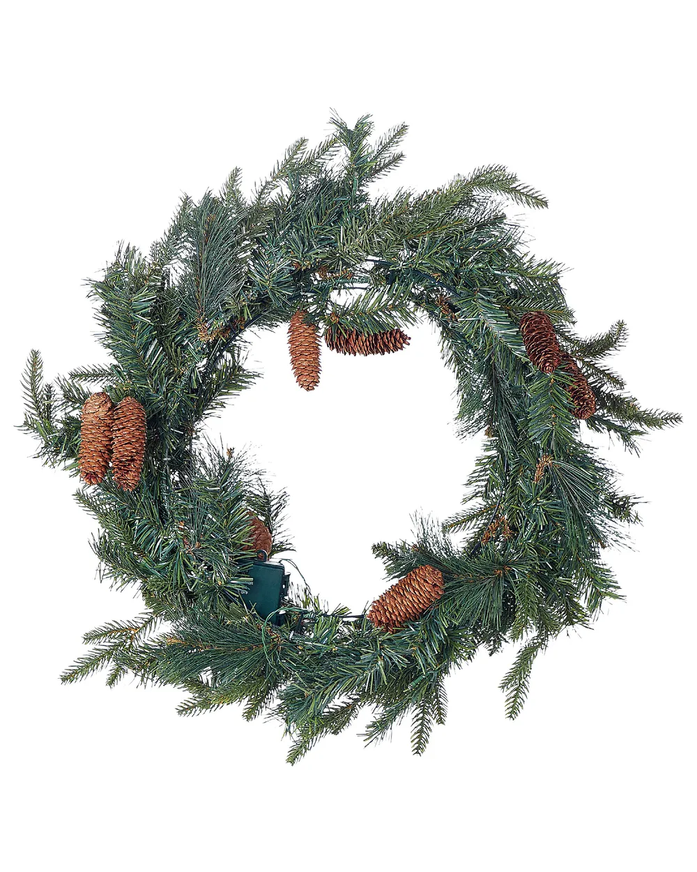 Christmas Wreath LED KAMERUN 60 cm Green_881177