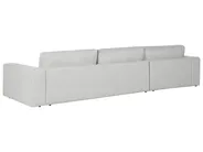 Corner Sofa 5 Seater LOFOTEN Fabric Light Grey Right Hand_900482