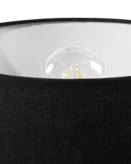 Set of 2 Table Lamps TOBOL Ash Wood Black_763044