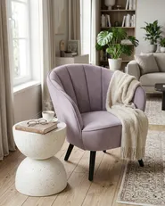 Armchair DALA Velvet Pink_716812