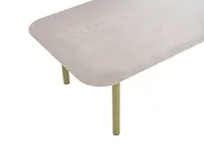 Garden Sofa with Table 4 Seater POLLINA Metal Green_1079020