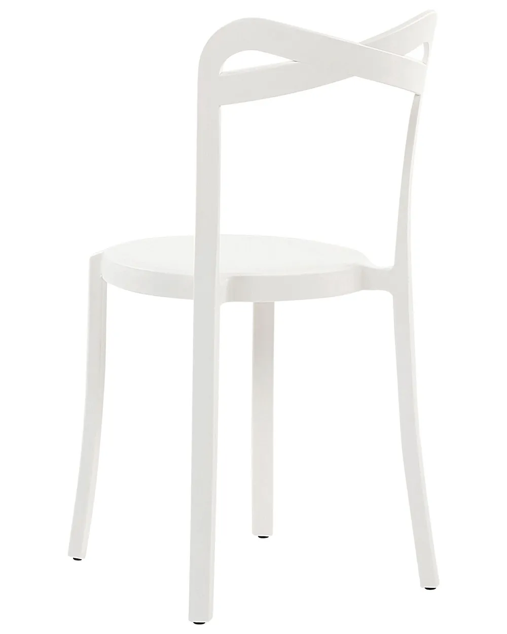 Set of 4 Garden Chairs CAMOGLI White_809282