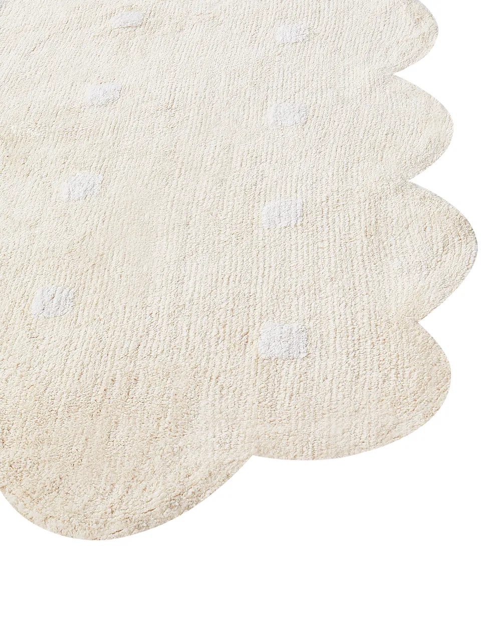 Barnmatta SAREKI Beige 140 x 200 cm Bomull_906833
