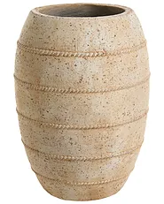 Plant Pot RHEINTAL 40 cm Beige_1161945