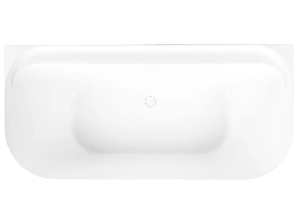 Back to Wall Bathtub TAUCA 1700 x 800 mm White_1164732