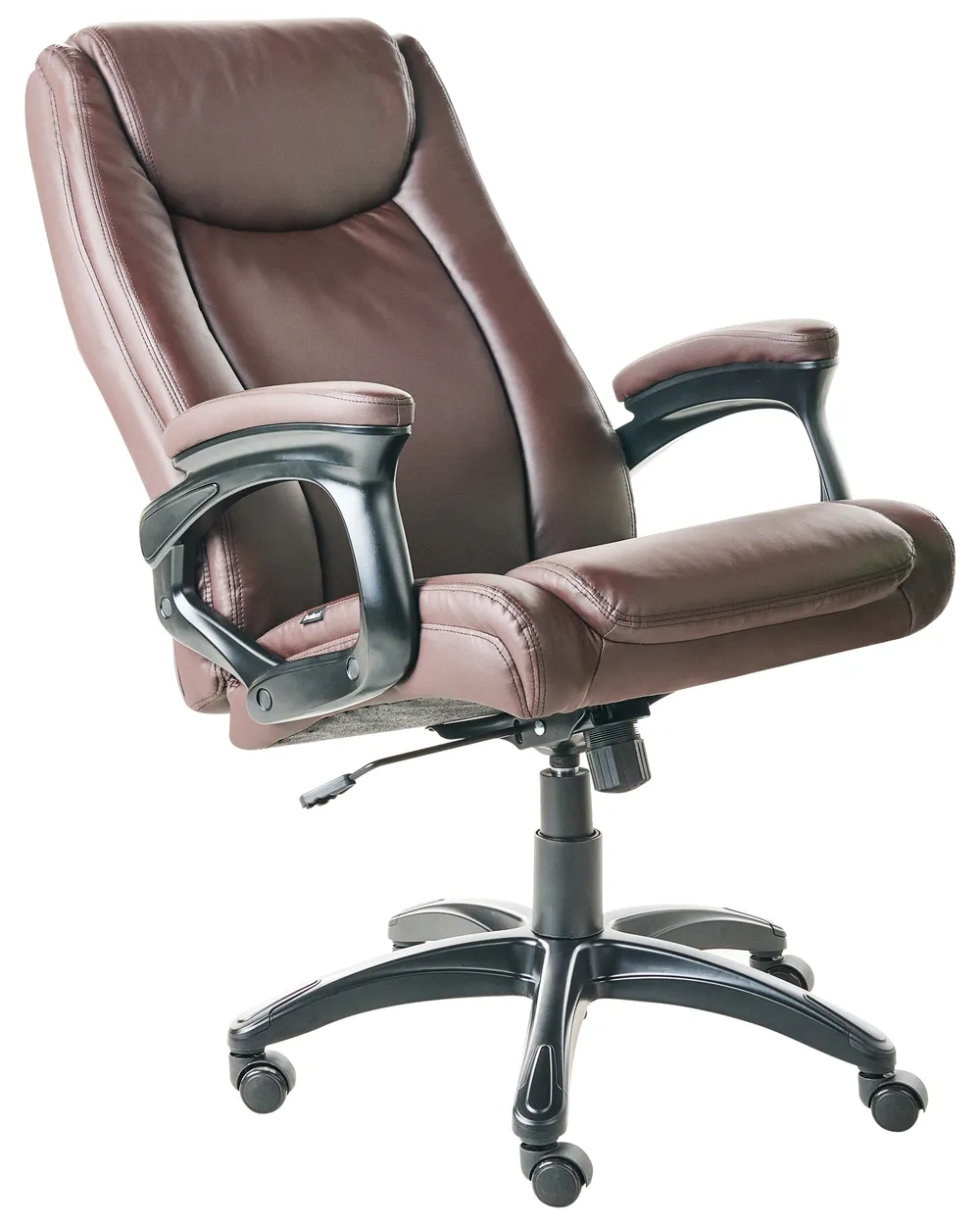 Executive Chair GRACEFUL Faux Leather Dark Brown_990058