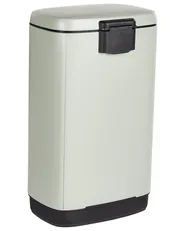 Papperskorg med pedal 30 L ECOCOLLECT Metall Ljusgrön_992744