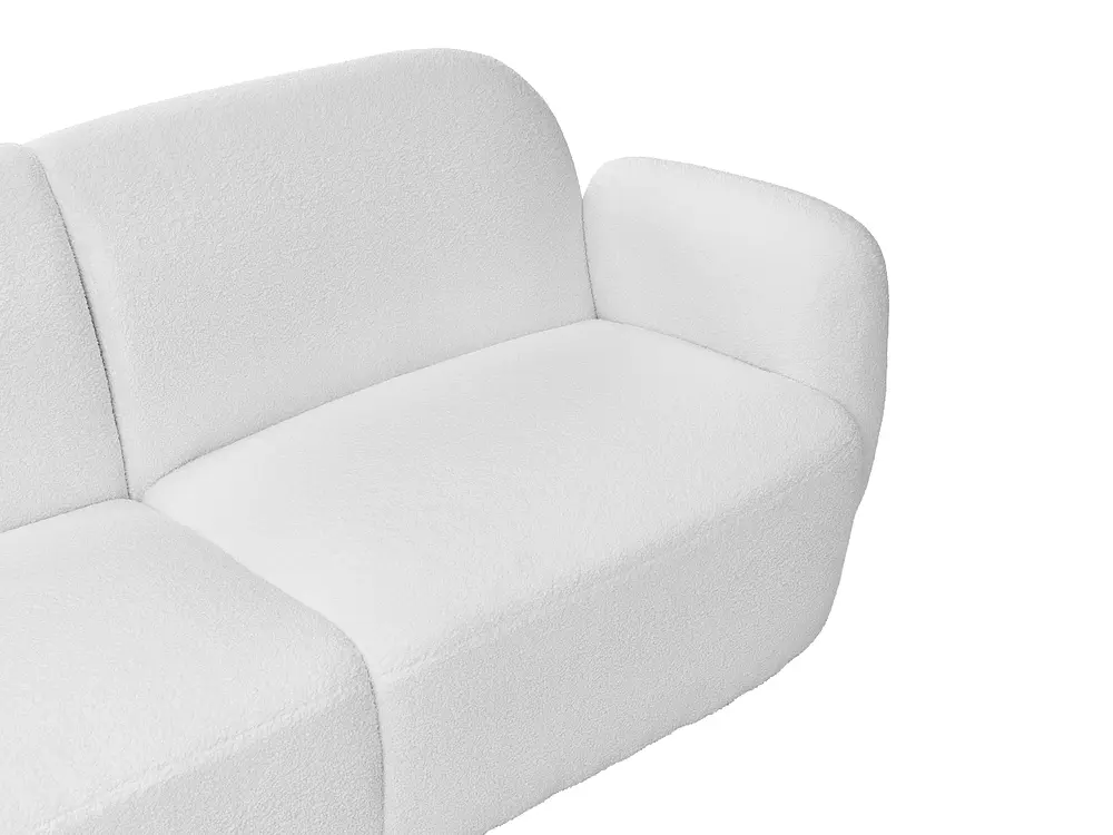 Living Room Set 6 Seater JULE Boucle Off-White_1145742