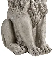 Hagestatue LEONE Løve Lysegrå_1150355