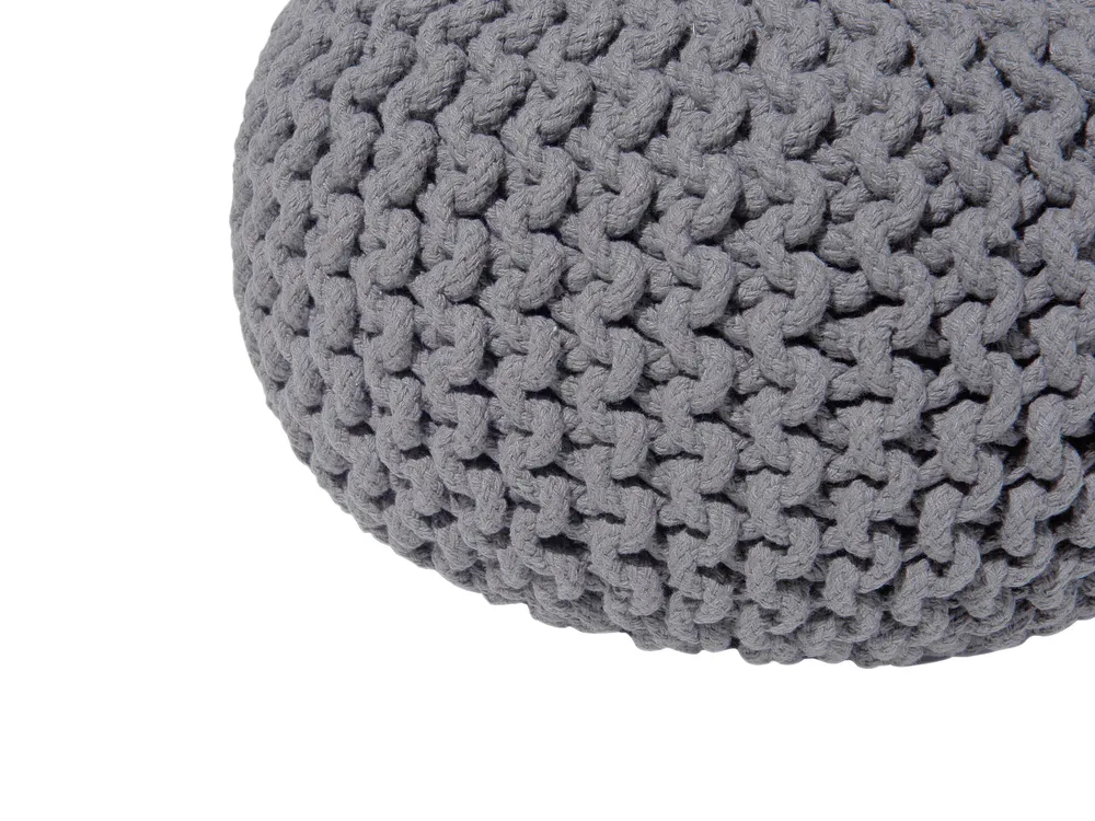 Pouffe CONRAD Cotton Grey_813920