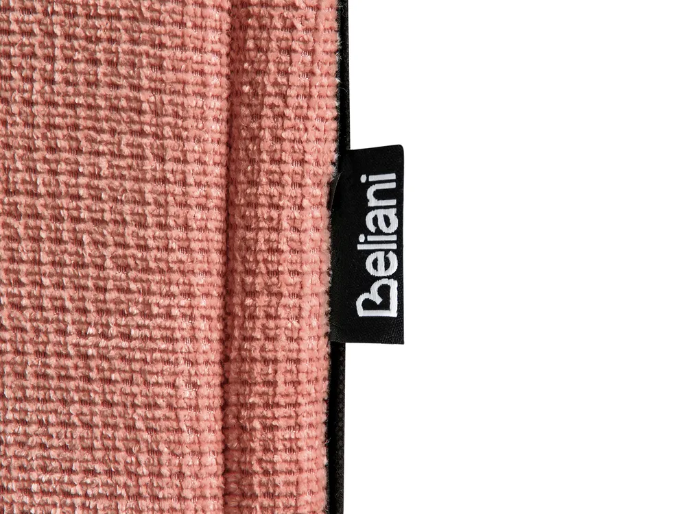 Daybed with Storage VITTEL Fabric Pink 90 x 200 cm (EU Single)_876410
