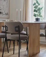 Ruokapöytä MOORA Luonnollinen saarniviilu 180 cm 90 cm_961214