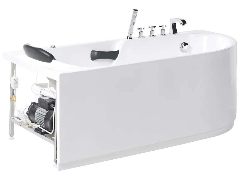 Massagebadkar SAYULA 1700 x 800 mm Vit Högervänd_1029490