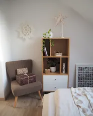 Hylla RICHMOND 139 cm Ljus ekfanér_961510
