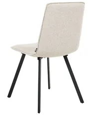 Set of 2 Dining Chairs CARVER Fabric Beige_999049