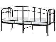 Sohvasänky Metalli ARRIEN 90 x 200 cm Musta_1141625