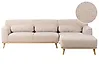 Kulmasohva SIMOS Chenille Beige Vasen