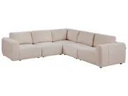 Moduulikulmasohva 5-istuttava KIVVIK Buklee Beige Vasen_1045717