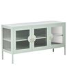 3 Door Sideboard GLEORA Metal Mint Green