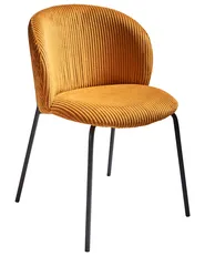 Ruokatuolisetti 2 kpl MILES Vakosametti Oranssi_962608