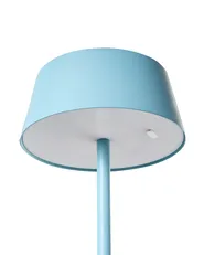 Wireless LED Table Lamp GUDER with Dimmer Metal Blue_1042219