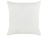 Set med 2 prydnadskuddar MILAS 50 x 50 cm Linne Svart/ Vit Randigt_904804