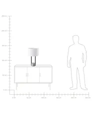 Table Lamp REMUS Metal White_751869