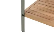 Outdoor Kitchen Island IVREA Brown Certified Acacia Wood_987963
