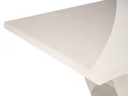 Förlängningsbart matbord MERRAN Ljusbeige 160/200 cm 90 cm_1043778