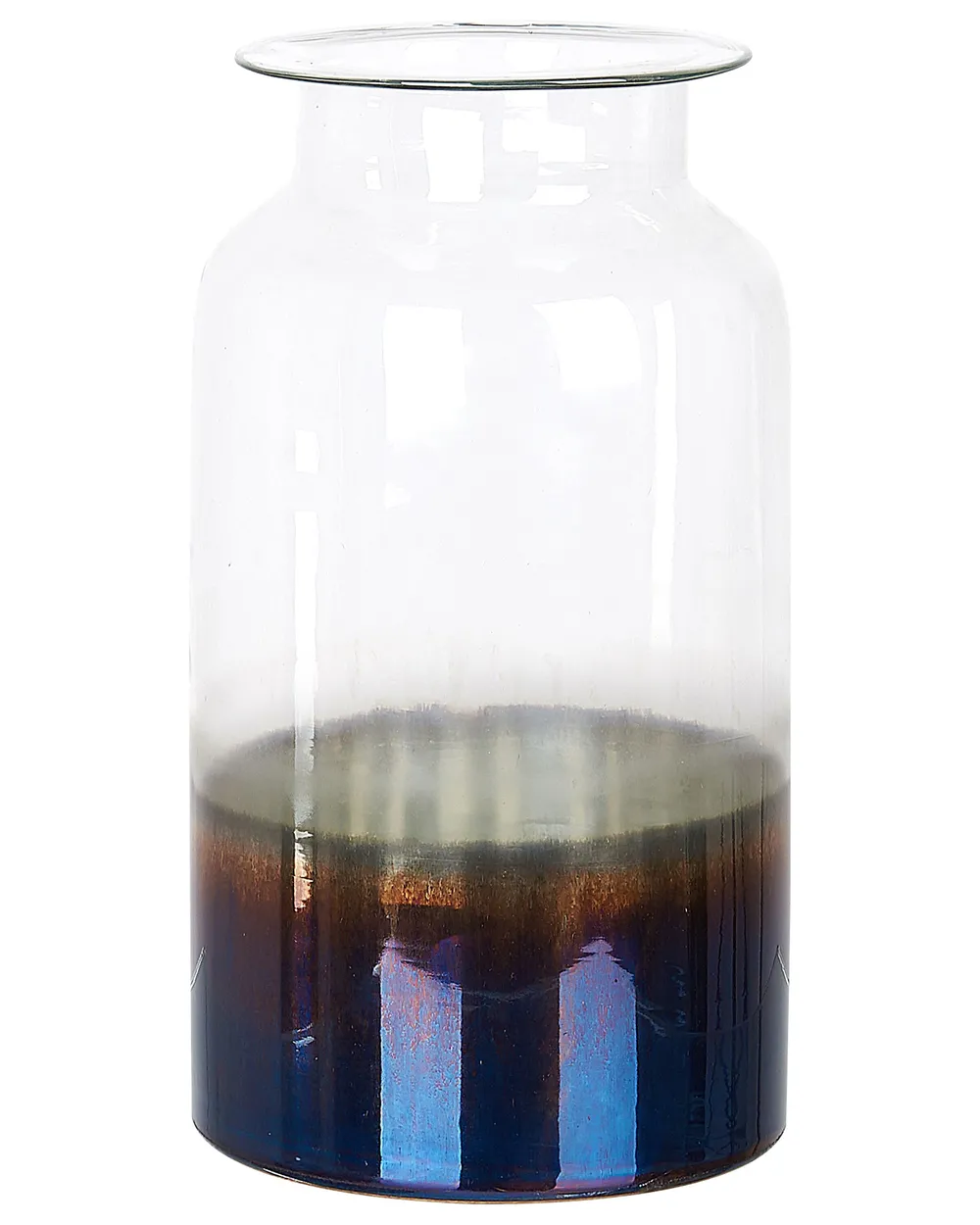 Flower Vase BHATURE 27 cm Glass Multicolour