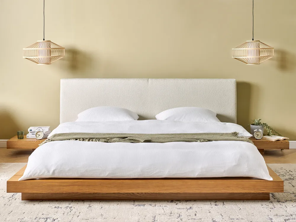 Waterbed Boucle ZEN 180 x 200 cm (EU Super King) Natural Ash Wood_931270
