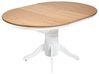 Extending Dining Table AKRON Light Ash Wood 106/150 cm 106 cm Wood