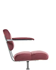 Desk Chair CANDOR Velvet Burgundy_1136772