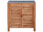 Outdoor Kitchen Cabinet BRUCOLI Brown Acacia Wood_1001065