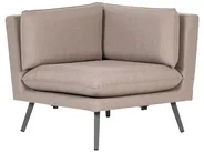 Garden Corner Sofa 5 Seater LORETELLO Beige_862510
