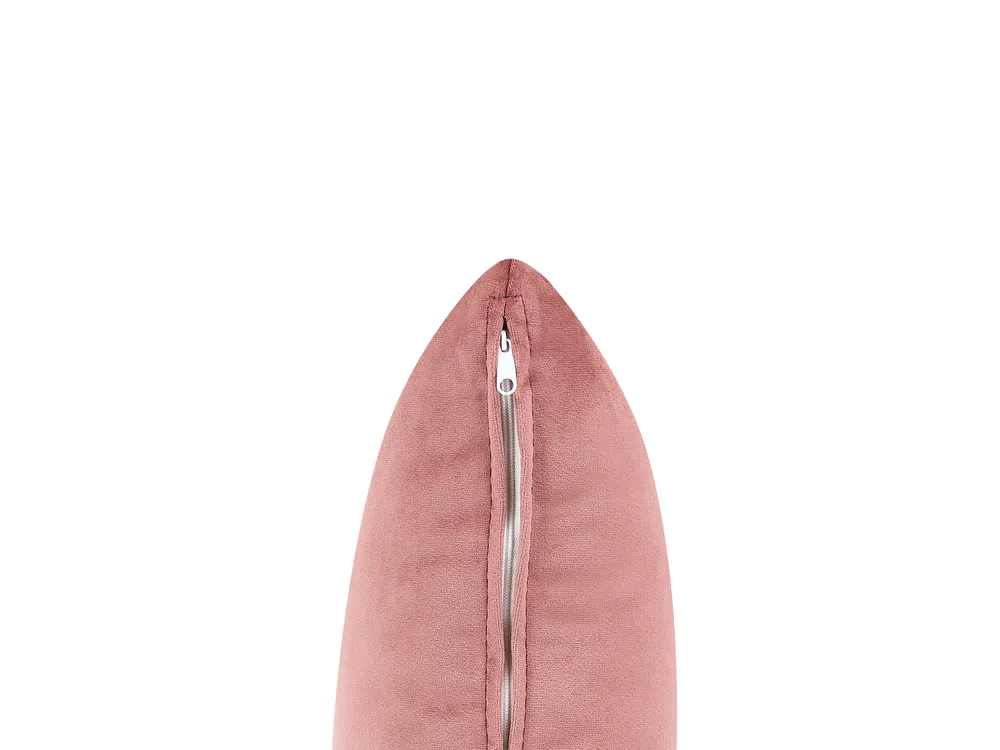 Right-Hand Chaise Longue MERI with Storage Velvet Pink_914311