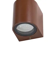 Set med 4 utevägglampor AVIA Brun_1107791