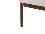 Sofa 3 Seater ESRUM Fabric Dark Brown/ Grey_1014674