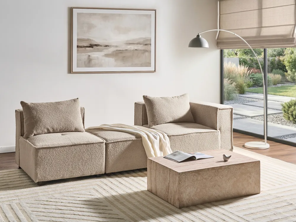 Moduulikulmasohva 4-istuttava AXEBO Buklee Beige Oikea_1076135