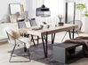 Dining Table ADENA Light Brown 180 cm 90 cm