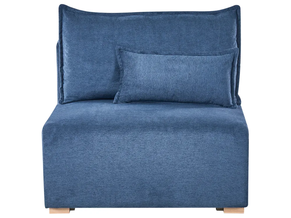 Modulär U-formad soffa NERBO Blå_1035053