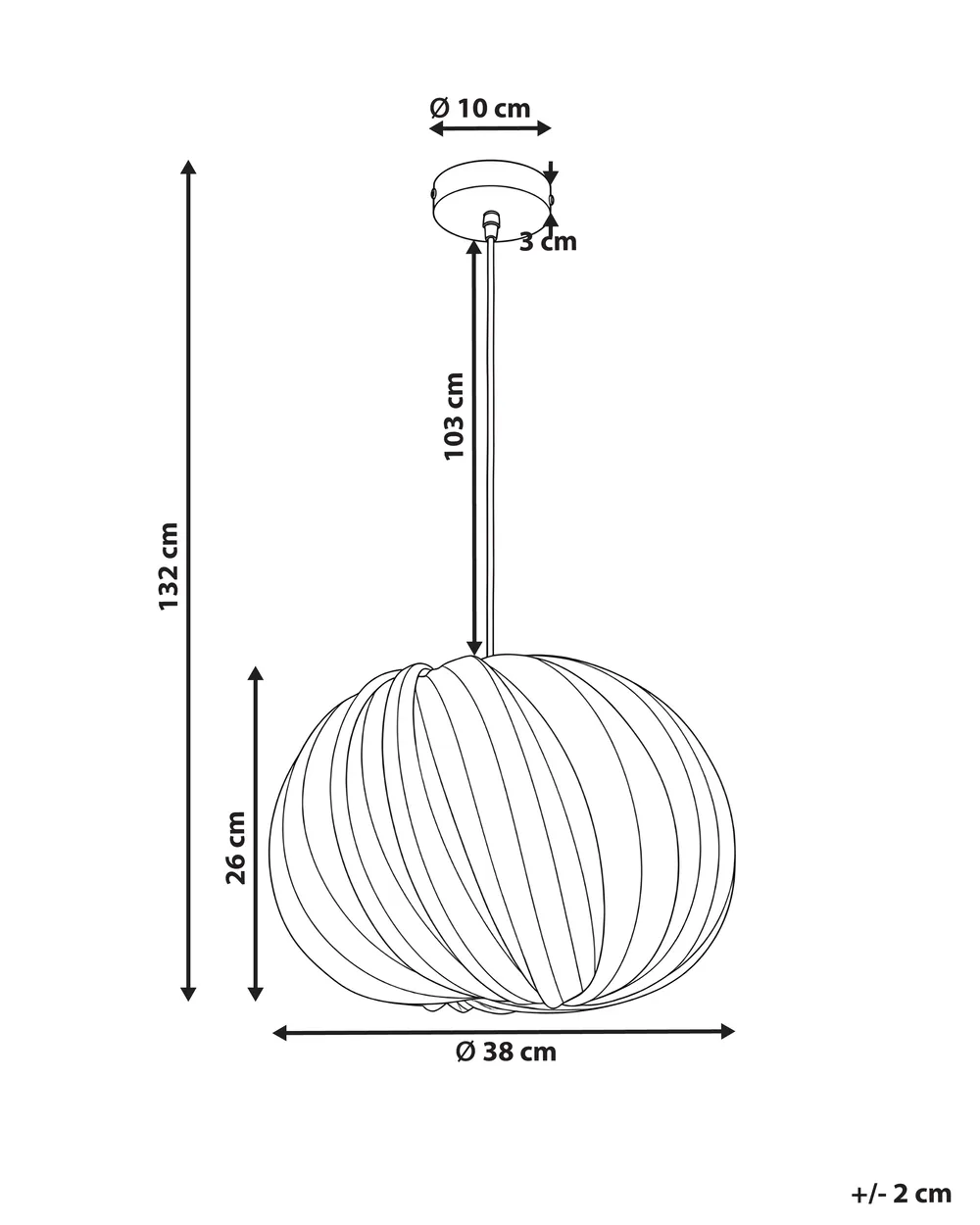 Pendant Lamp MNGENI Bamboo Natural_1074865