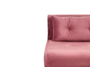 Living Room Set 3 Seater VESTFOLD Velvet Pink_851644