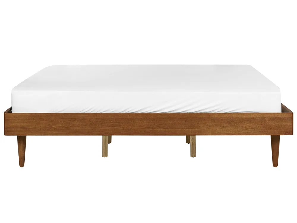 Bed TOUCY 180 x 200 cm (EU Super King) Brown Ash Wood_909720