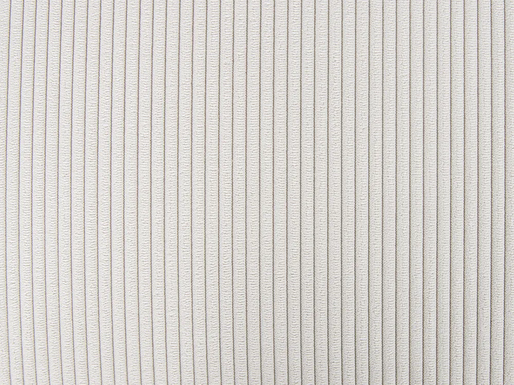 Corner Sofa 4 Seater LUNGO Corduroy Off-White Right Hand_898358